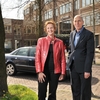 Paul van den Eshof en Jannie van der Sleen