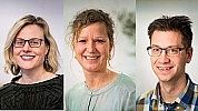 Dorothé Ernste, Christel Hessels en Pieter Dingemanse
