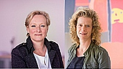 Kim van Kollenburg en Anja Korsten
