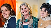 Brenda Roubos, Anne Marie Schneider-Broere en Mirta Marin